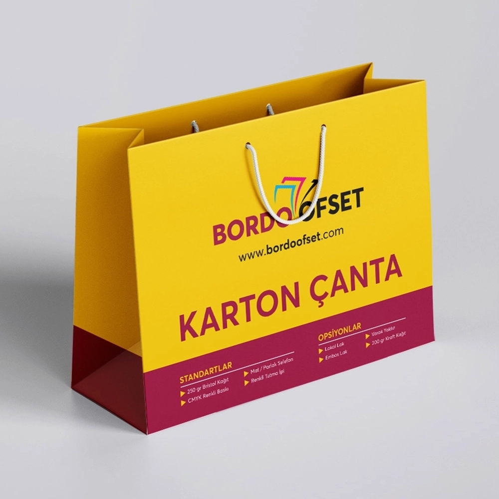Karton Çanta