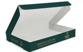 Baklava Kutusu İç Görünüm