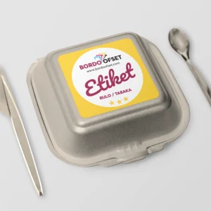 Gıda Yemek Etiketi