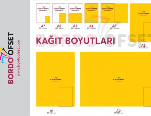 Kağıt ve Baskı Ebatları