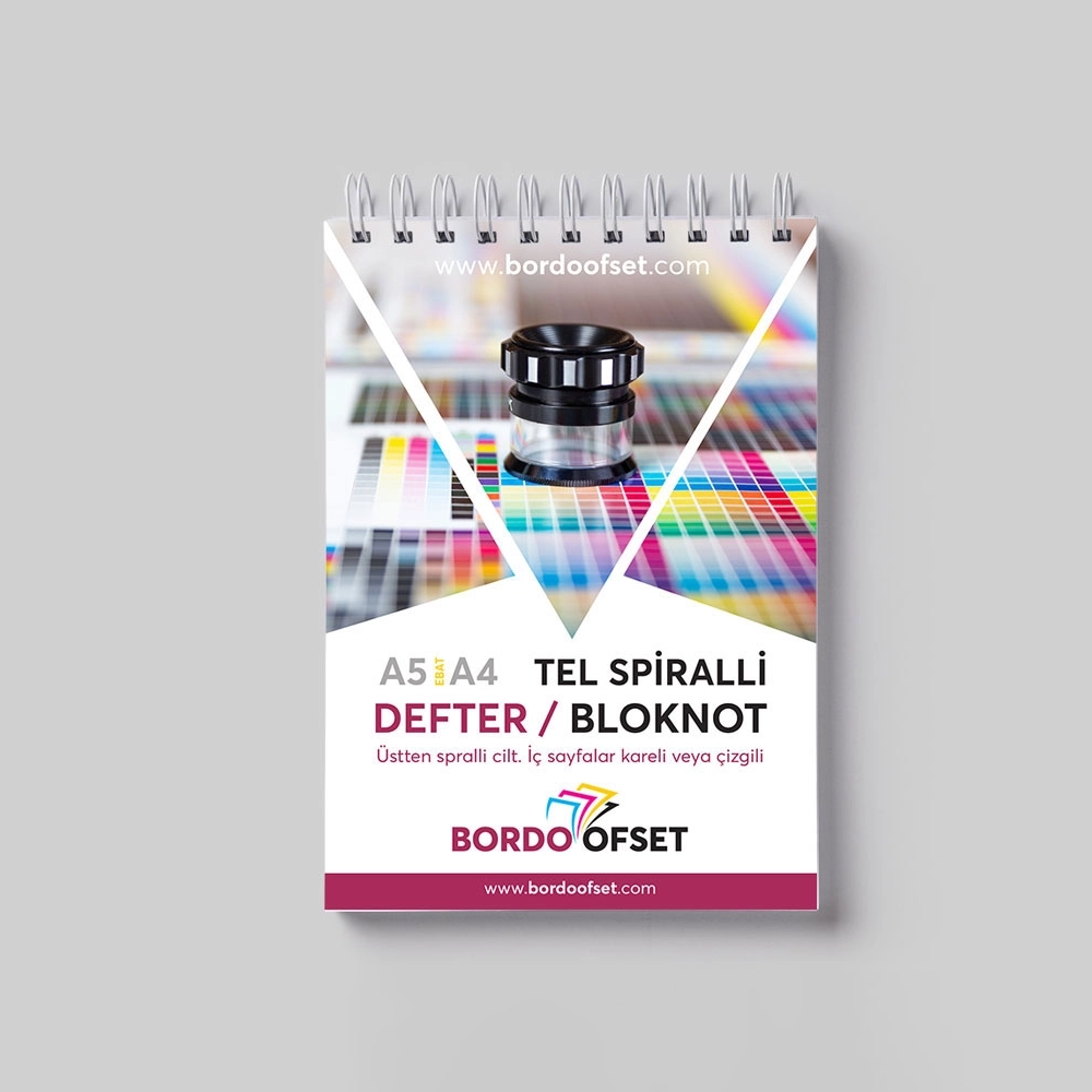 Promosyon Spiralli Defter