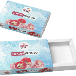 Karton Lokum kutusu
