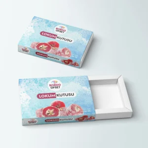 Karton Lokum kutusu