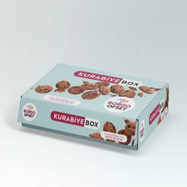 Pastaneler için kurabiye kutusu