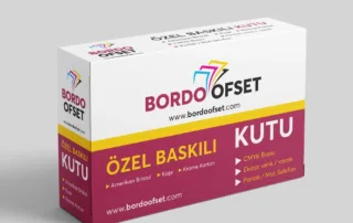 Özel Baskılı Bristol Kutu