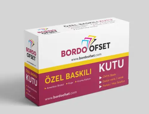 Ofset Baskılı Karton Kutu