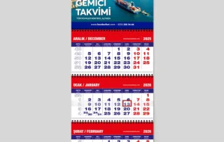 Gemici Takvim Fiyatları