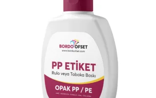Polipropilen Etiket