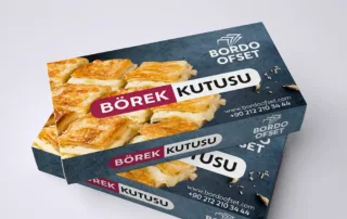 Logo Baskılı Börek Kutusu Fiyatları