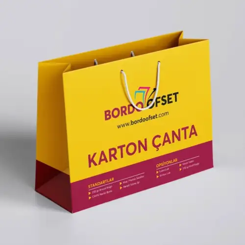 Özel Baskılı Karton Çanta