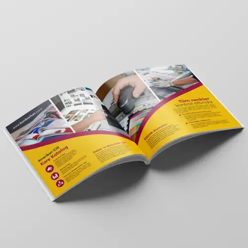 Amerikan Cilt Kare Ebat Katalog