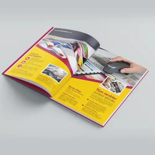 Sert Kapaklı Dikey Ebat Katalog