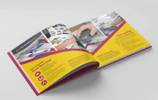 Sert Kapaklı Kare Ebat Katalog