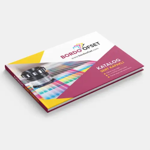 Sert Kapaklı Yatay Ebat Katalog