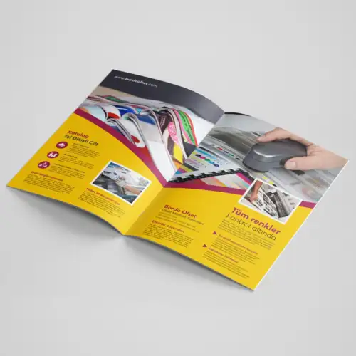 Tel Dikişli Dikey Ebat Katalog