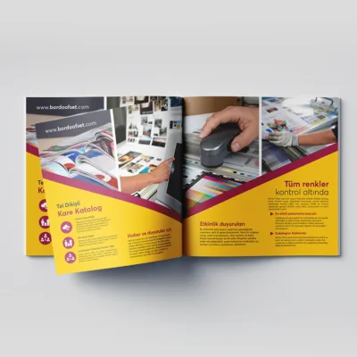 Tel Dikişli Kare Ebat Katalog