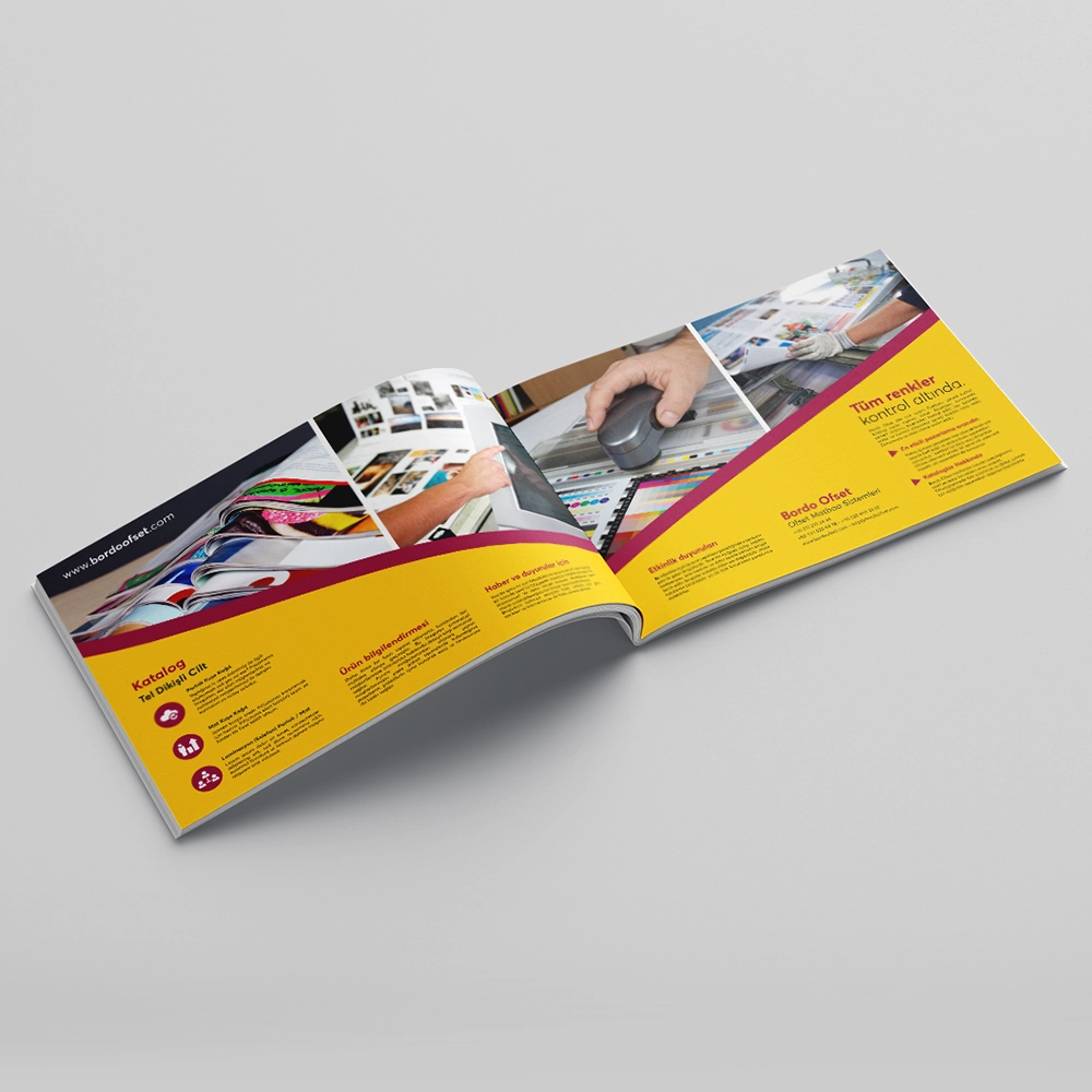 Tel Dikişli Yatay Ebat Katalog