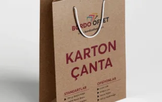 Karton Çanta Kraft