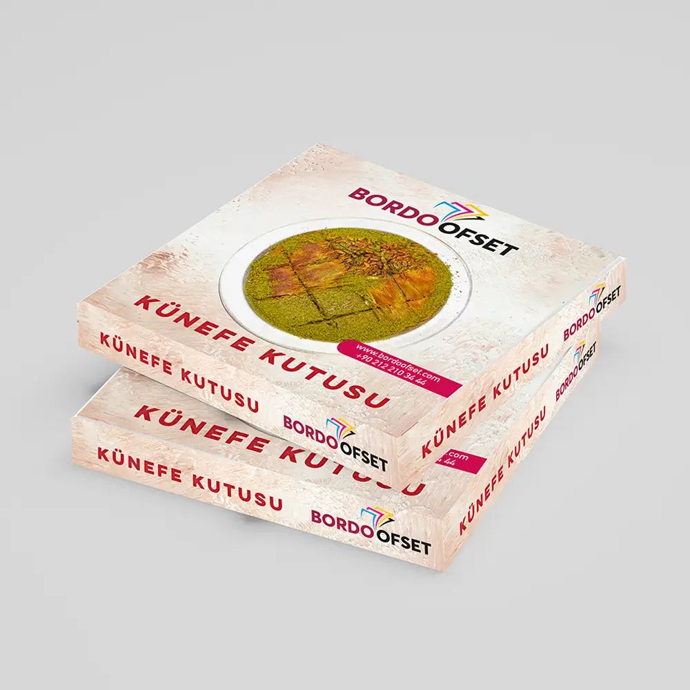 Künefe Paket Kutusu