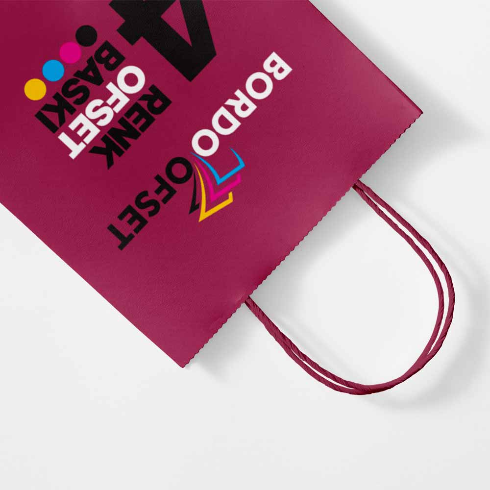 Baskılı Kraft Çanta