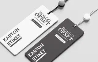 Karton Etiket