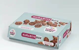 Pastaneler için kurabiye kutusu